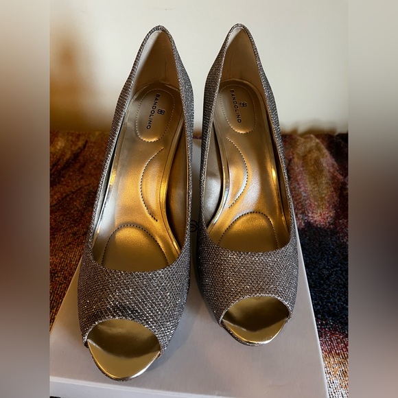 Bandolino Sparkling Open Toe Evening Shoe - Picture 2 of 5